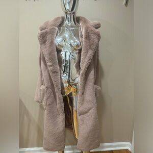 Over Size Faux Fur Jacket